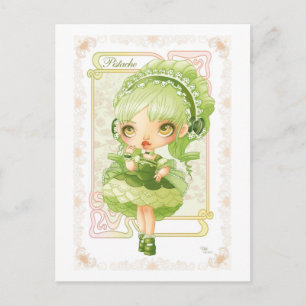 Ice Cream Lolita Pistache Postcard