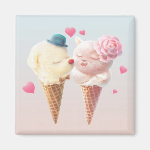 Ice Cream Love Magnet