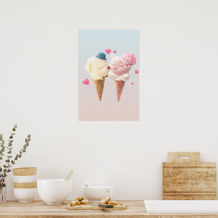 Ice Cream Love Poster