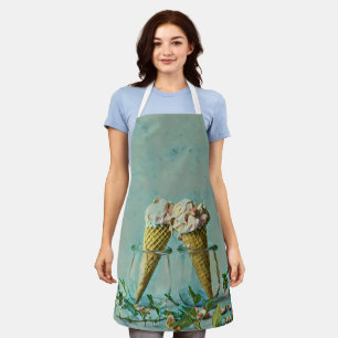 Ice cream lover gift apron