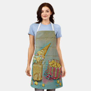 Ice cream lover gift apron