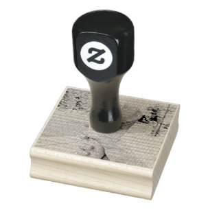 Ice cream lover gift rubber stamp