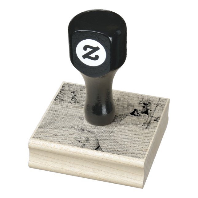 Ice cream lover gift rubber stamp (Stamp)