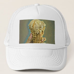 Ice cream lover gift trucker hat