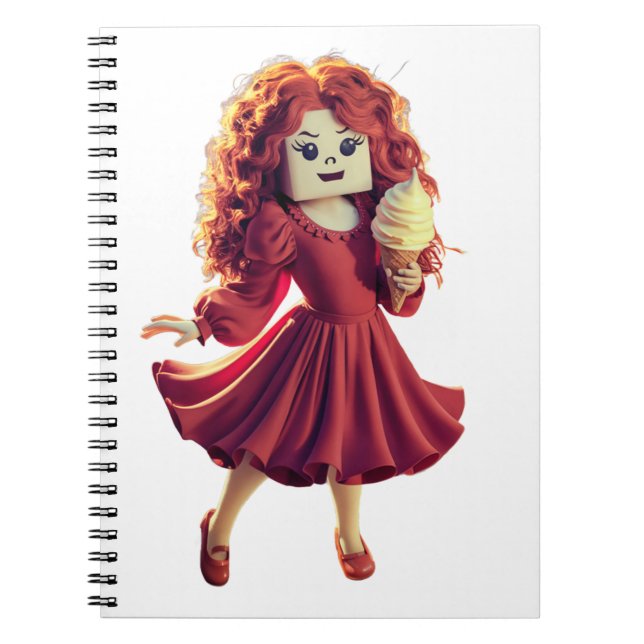 Ice-cream lovers notebook (Front)