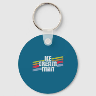 Ice Cream Man Funny Sayings Sarcastic Humour Joke Key Ring