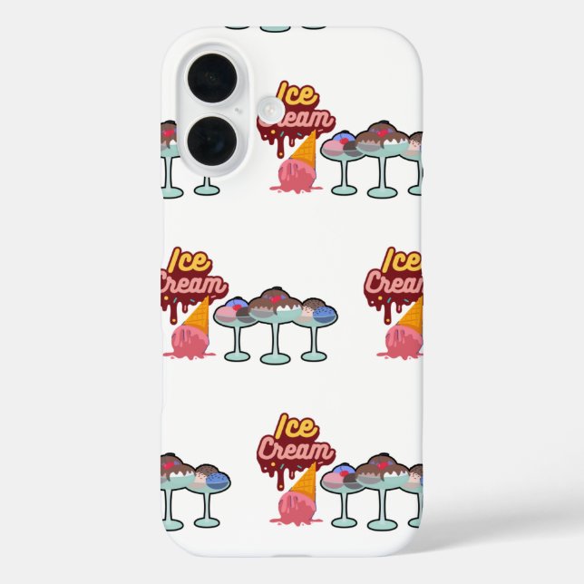 Ice cream melt Case-Mate iPhone case (Back)