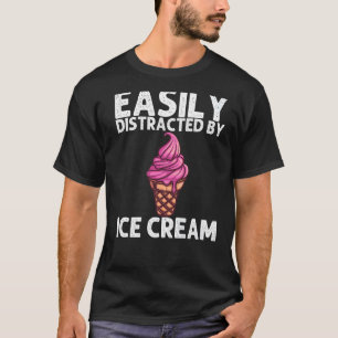 Ice Cream Men Women Sprinkles Ice Cream T-Shirt