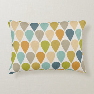 Ice Cream Mid Century Modern Decorative Pillow