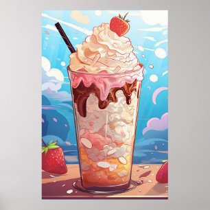 Ice Cream Milkshake Poster