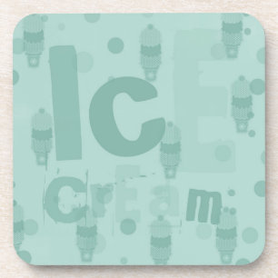 Ice Cream mint Coaster