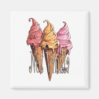 Ice cream Not Vanilla lifestyle Magnet