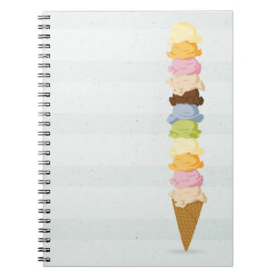 Ice cream notebook