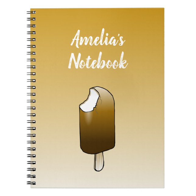 Ice Cream Notebook (Front)