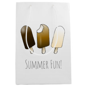 Ice Cream on a Stick Medium Gift Bag