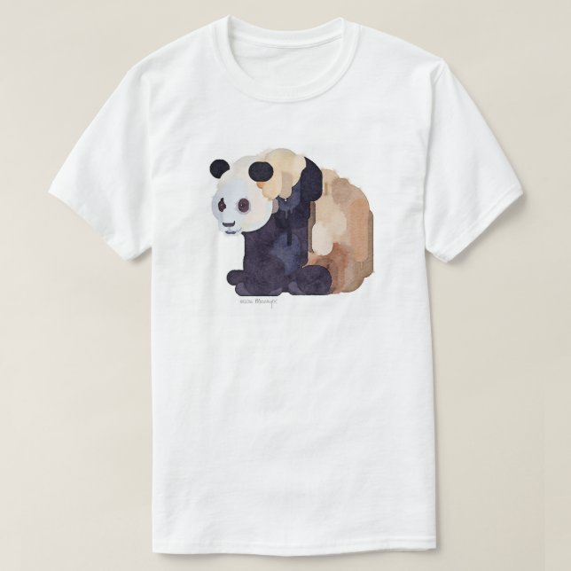 "Ice Cream Panda #2" T-shirt (Design Front)