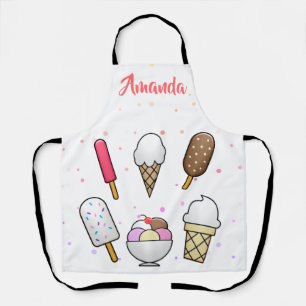 Ice Cream Parlour Dream Apron