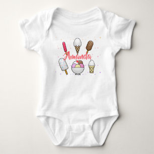 Ice Cream Parlour Dream Baby Bodysuit