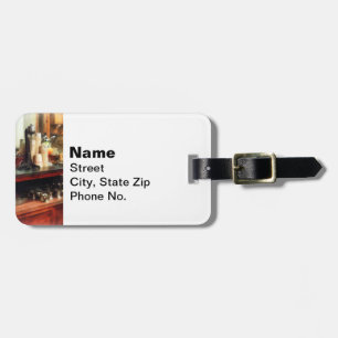 Ice Cream Parlour Luggage Tag