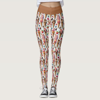 Ice-Cream Parlour Party Leggings