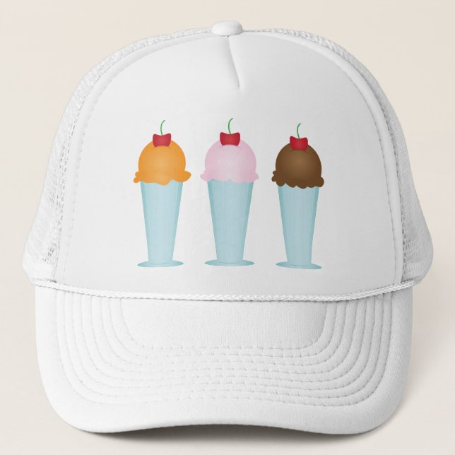Ice Cream Parlour Trucker Hat (Front)