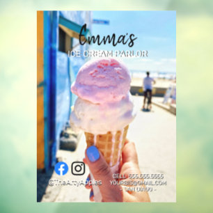 ice Cream parlour van party shop event food  Windo