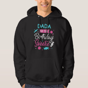 Ice Cream Party Dada Of The Birthday Sweetie Hoodie