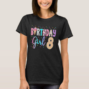 Ice Cream Party Sweet Birthday Theme 1st 3rd Match T-Shirt