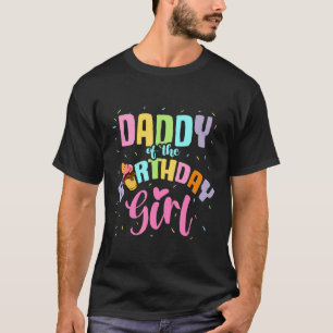 Ice Cream Party Theme Dad Daddy Of The Birthday Gi T-Shirt