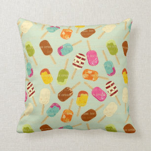 Ice Cream Pattern Cushion