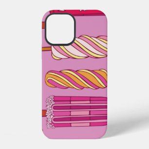 Ice cream pattern,illustration.  iPhone 12 case