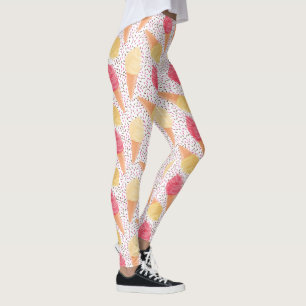 Ice Cream Pattern leggings