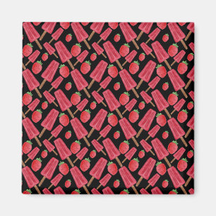 Ice cream pattern   Lollies pattern   lollipop 10 Magnet