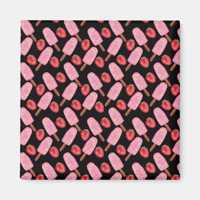 Ice cream pattern | Lollies pattern | lollipop 13 Magnet (Front)