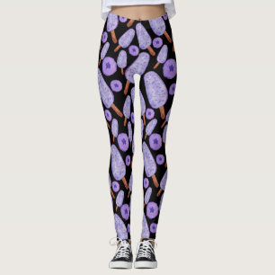 Ice cream pattern   Lollies pattern   lollipop 14 Leggings