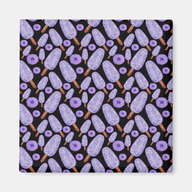 Ice cream pattern | Lollies pattern | lollipop 14 Magnet (Front)