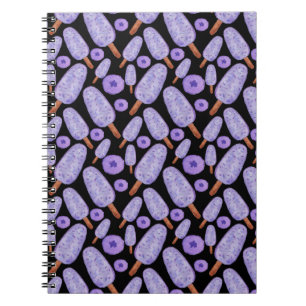 Ice cream pattern Lollies pattern lollipop 14 Notebook