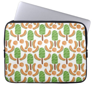 Ice cream pattern Lollies pattern lollipop 17 Laptop Sleeve