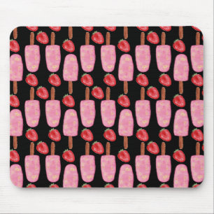 Ice cream pattern Lollies pattern lollipop 1 Mouse Pad