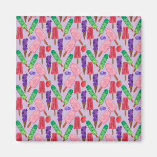 Ice cream pattern Lollies pattern lollipop 21 Magnet
