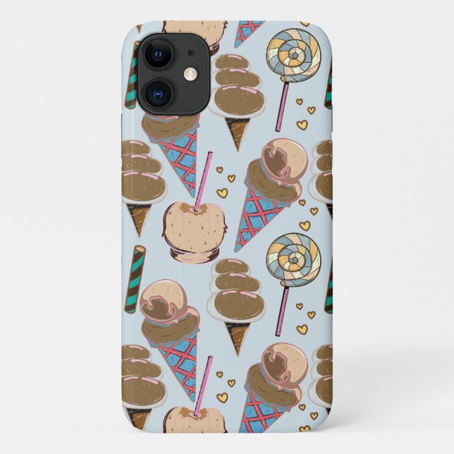 Ice cream pattern | Lollies pattern | lollipop 25 Case-Mate iPhone Case (Back)