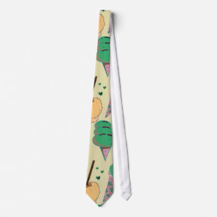 Ice cream pattern   Lollies pattern   lollipop 25 Tie
