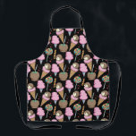 Ice cream pattern | Lollies pattern | lollipop 28 Apron<br><div class="desc">Dessert pattern for candy lover who loves ice cream, popsicles, doughnuts, chocolates, Cupcake, and Gelato. It is the perfect pattern for summer and beach. It is perfect for kids. It can be also given as a birthday gift to your best friend, boyfriend, girlfriend, son, or daughter who also loves desserts....</div>