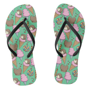 Ice cream pattern   Lollies pattern   lollipop 29 Thongs