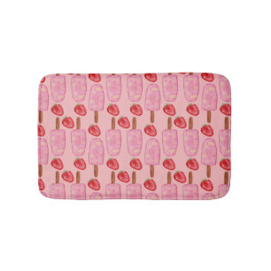 Ice cream pattern Lollies pattern lollipop 2 Bath Mat