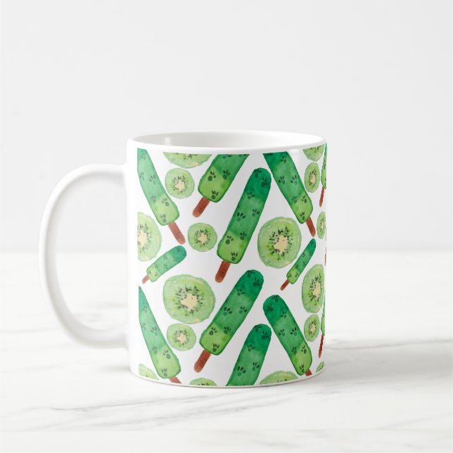 Ice cream pattern | Lollies pattern | lollipop 3 Coffee Mug (Left)