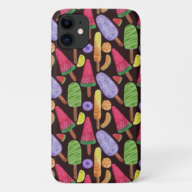 Ice cream pattern | Lollies pattern | lollipop 4 Case-Mate iPhone Case (Back)