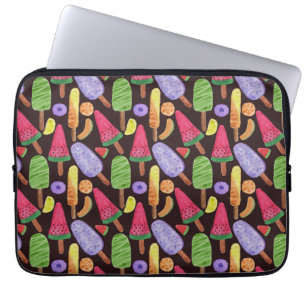 Ice cream pattern   Lollies pattern   lollipop 4 Laptop Sleeve