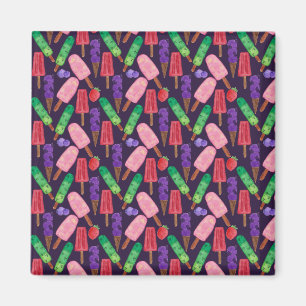 Ice cream pattern Lollies pattern lollipop 6 Magnet