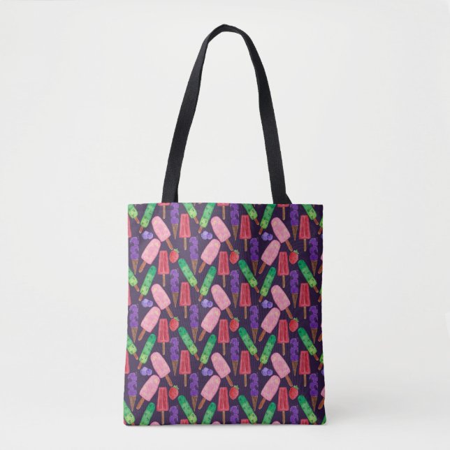 Ice cream pattern | Lollies pattern | lollipop 6 Tote Bag (Front)